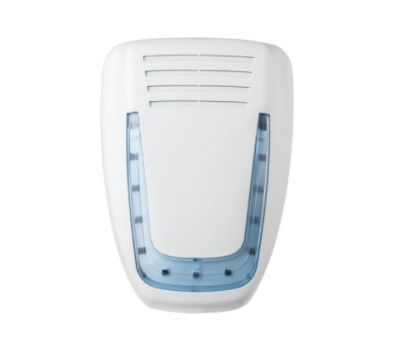 VENITEM 23.21.40 MOSE LS opaque white/blue EN50131-4 siren with double micro anti-shock anti-foam system against violent shocks