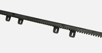 DOMOTIME CNYG6N Cremagliera in nylon, 6 attacchi rivolti verso il basso per cancelli fino a 600Kg di peso