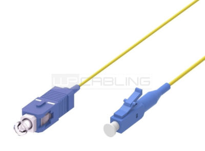 WP RACK WPC-FP0-S9SCLC-020   Fiber Optic Singlemode Simplex Patch Cord ,9/125 SC-LC, 2 mt. OS2 G.657 A1
