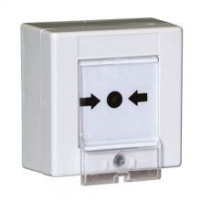 COOPER CSA INTRUSIONE 2495-CSA PULSANTE A ROTTURA VETRO IP54 BIANCO