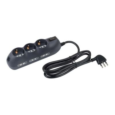 BTICINO BT-3699GB Mult-slot9 6+3 outlets, SP.10a+int grey car