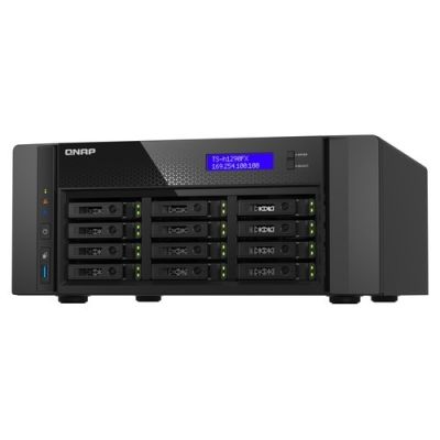 QNAP TS-H1290FX-64G 12-BAY U.2 NVME PCIE GEN4 X4 NAS SENZA HARD DISK I