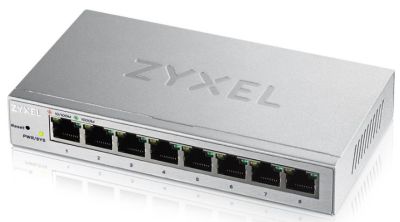 ZYXEL GS1200-8-EU0101F Unmanaged Plus 8-Port Switch Stand-Alone Switch