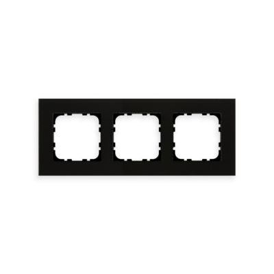 MDT BE-GTR3S.01S Corn.vetro tripla 55x55mm,nero
