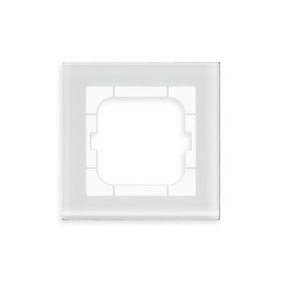 MDT BE-GTR163W.01 Corn.glass ring. 63x63mm, white