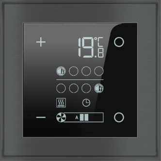 EKINEX EK-E73-TP KNX room thermostat 71 series with LCD display