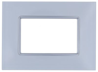MAPAM 8003BL-1 Placca Vetro Art 8003BL-1 3P Bianco