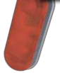 ABTECNO APE-550/1041 MICRO FLASH 12/24V FLASHING LIGHT RED