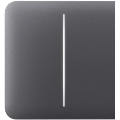 AJAX 52182 CenterButton (2-gang) [55] ASP graphite