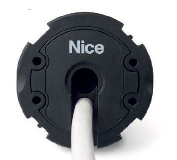 NICE E FIT L 5517 BD Tubular motor ideal for awnings and shutters, with electronic limit switch and integrated receiver