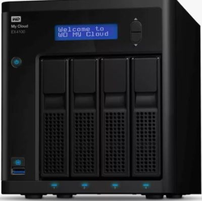 WESTERN-DIGITAL WDBWZE0160KBK My Cloud Expert EX4100 16TB