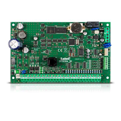 SATEL INTEGRA 32 Central board from 8 to 32 expandable mixed radio-wire inputs and from 8 to 32 programmable outputs