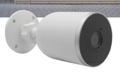 NEXTALITE APE-244/9050 IP camera with adjustable bracket - cable with