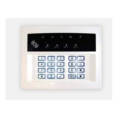 PYRONIX 361300157 LEDRKP/WHITE-WE INDOOR WIRELESS KEYBOARD