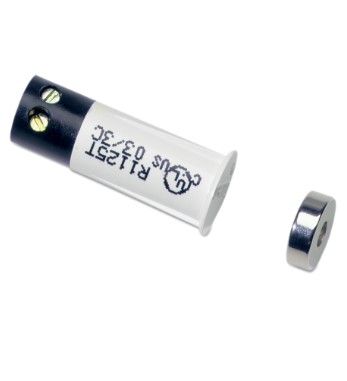 ARITECH ANTINTRUSIONE R1125T-N Contatto magnetico ad incasso con morsetti e magnete "mini". Gap 13mm.