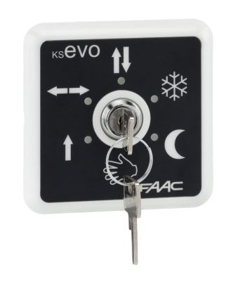 FAAC 790942 SELETTORE FUNZIONI A CHIAVE KS EVO
