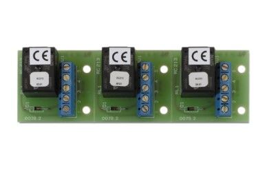 ARITECH ANTINTRUSIONE RC213 Rele' a singolo scambio. montato su basetta con 5 morsetti di collegamento