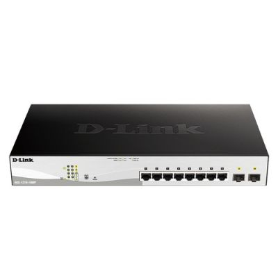 D-LINK DGS-1210-10/E SWITCH 10 PT GIGABIT +2 SFP POR