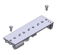 CAME-RICAMBI 119RIR467 SCHEDA DD-1KB BLU