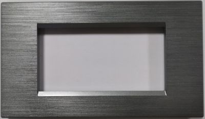 MAPAM 8004SL-8 8004SL-8 Art 4P Grey Brushed Technopolymer Plate