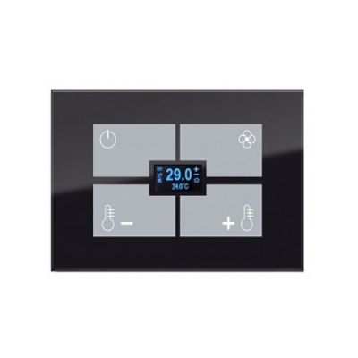 BLUMOTIX BX-E-RTUC2 QUBIK Elettronica thermostat with humidistat and CO2