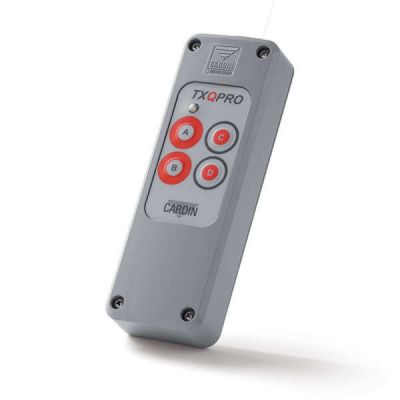 CARDIN TXQPRO486-4 S486 4-function transmitter (internal antenna)