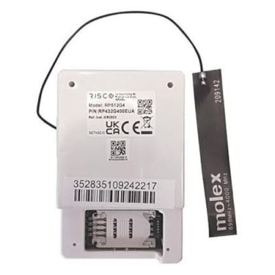 RISCO RP432G4V1EUA Multi-Socket 4G plug-in module, compatible with