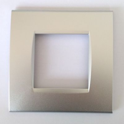 MAPAM 8002-09 Art 8002-09 2P Silver Technopolymer Plate