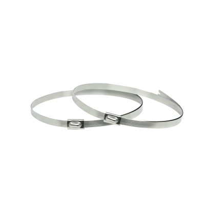 ELSNER 30235 Stainless steel clamps for pole mounting, 2 pcs.