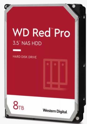 WESTERN-DIGITAL WD8003FFBX Wd Red Pro 8TB S3 Cache 256MB 3 5P 