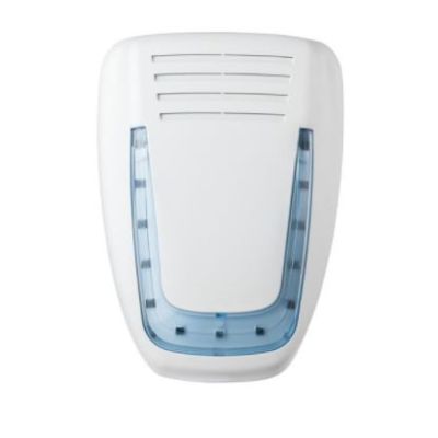 VENITEM 23.24.13 MOSE LSP LUX opaque white/blue EN50131-4 siren with double micro anti-shock anti-foam system against violent shocks, spotlights and anti-perforation