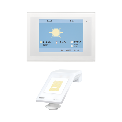 ELSNER 60184 WS1 Style-4 building control system - white for 4 230 V drives