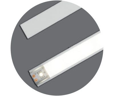 LEDCO PR831 SCHERMO OPALE 30 MM 2MT.
