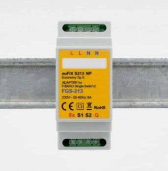 FIBARO THIRD PARTY S213NP DIN adapter for FIBARO
