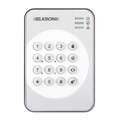 ELKRON 80KP5500113 LED keypad for radio intrusion detection systems