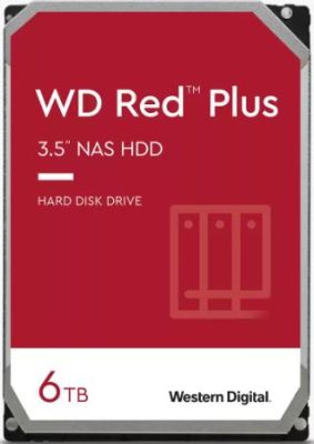 WESTERN-DIGITAL WD60EFPX WD Red Plus 3,5 Pollici 6TB Cache 256MB 