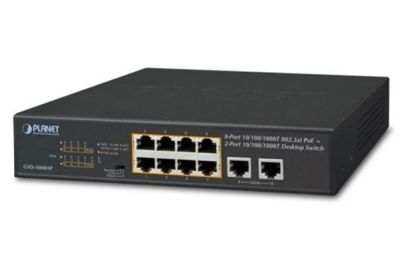 SKILLEYE GSD-1008HP Switch Unmanaged 8 porte 10/100/1000Mbps Base-T 