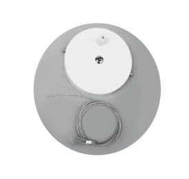 LEDCO SN230 KIT SOSPENSIONE 3MT PR230 C/ROSONE BIANCO