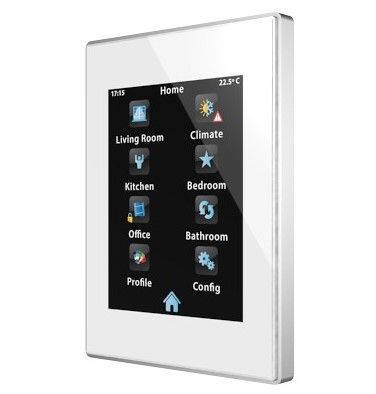 ZENNIO ZVI-Z41PRO-W Touch Z41 Pro, white aluminum frame
