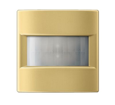 JUNG ME3181-1C KNX 180° detector for bus coupler 2073U - Universal with alarm signaling - lens type 1-10 m - classic brass