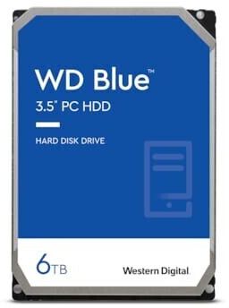 WESTERN-DIGITAL WD60EZAX WD Blue HDD 3.5 6TB SATA Cache 256Mb 