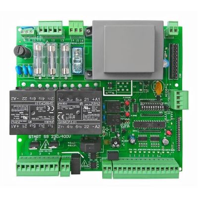 NOLOGO START-S9R centrale per 1mot. 230/400Vac. Rele' . Per cancell