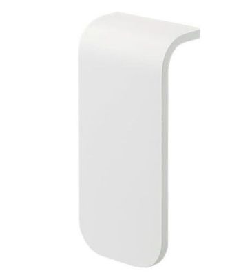 OXBXSFCW BXS-FCW Coperchio frontale per BXS, bianco