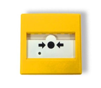 INIM FIRE IC0020Y Resettable conventional alarm button Color Yellow