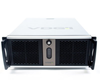 TKH SECURITY NVH-1504XR Server video 19", 4U, 4 alloggiamenti HS, Xeon, SSD, RAID, RPSU