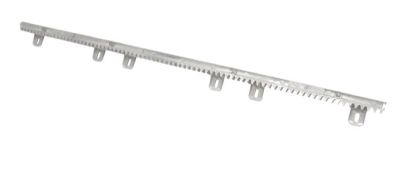 DOMOTIME CNYG68W Cremagliera in nylon, 6 attacchi rivolti verso il basso per cancelli fino a 800Kg di peso