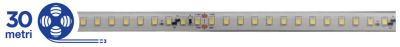 LEDCO SL120LBC68/48 STRIP LED 8W/MT - 30 Metri 48Vcc LUCE CALDA IP68