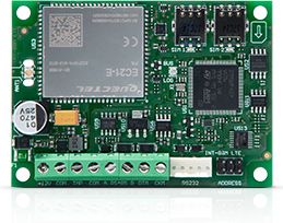 SATEL INT-GSM LTE LTE communication module on bus for INTEGRA control panels for mobile apps and remote management