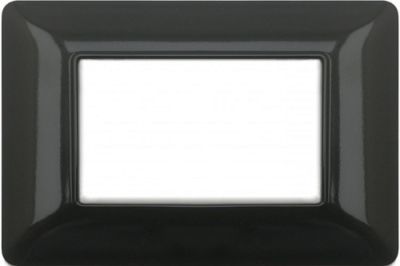 MAPAM M8003-10 Joy M8003-10 3P Black Bistro&#39; Technopolymer Plate