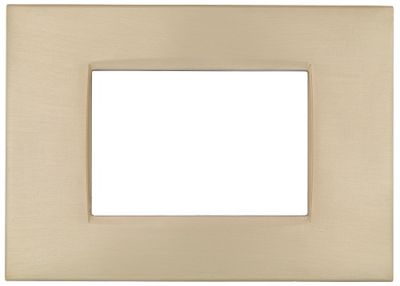 MAPAM CBM7007-7 Placca Metallo Vip CBM7007-7 7P Oro Spazzolato